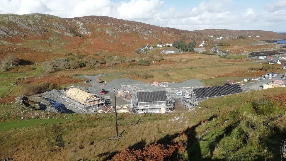 Colonsay building development