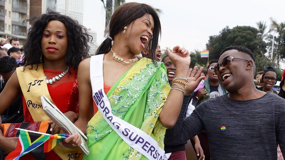 Gay Pride Parade in Durban, 2015