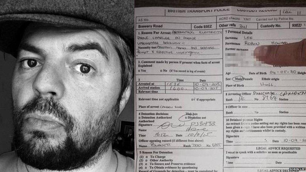 Robin Lee and his custody record