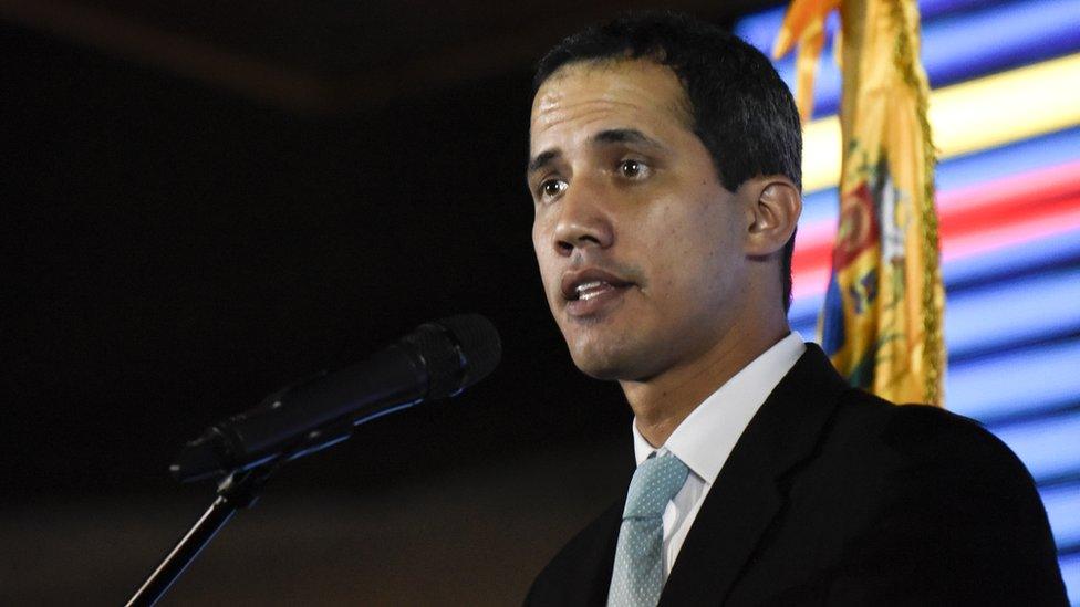 Opposition leader and self-declared interim president of Venezuela Juan Guaidó, 31 January 2019