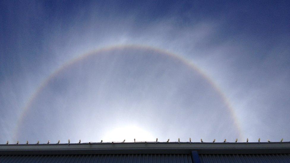 Solar halo