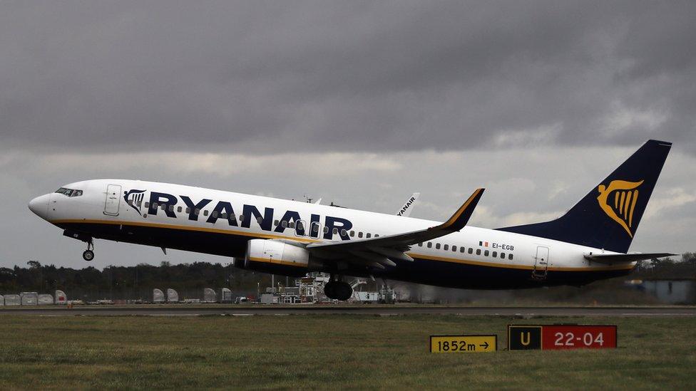 Ryanair plane