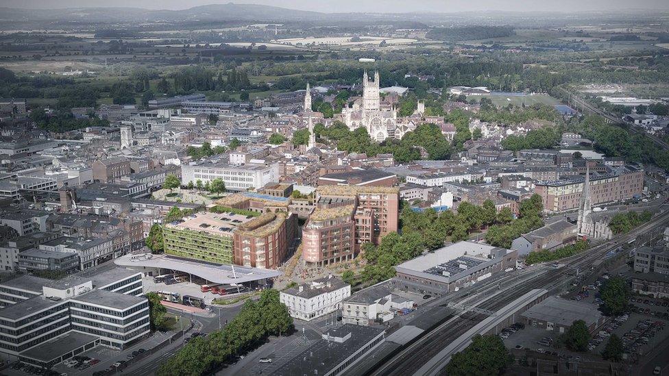 How The Forum and Kings Quarter could look in Gloucester