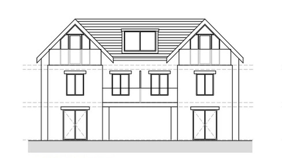 Proposed apartment block in Scarborough