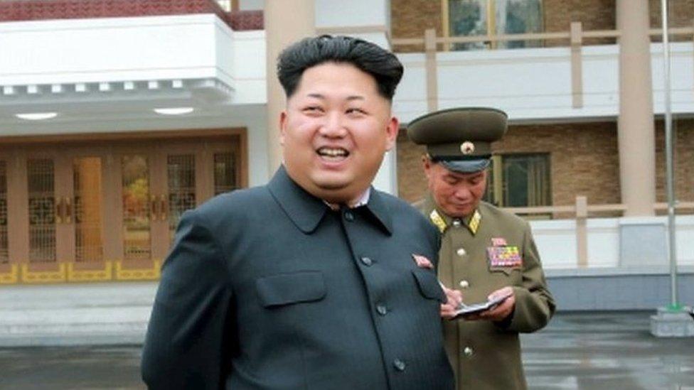 North Korean leader Kim Jong Un (L) gives guidance during his visit to the newly-built Pyongyang ˿ for the Aged in this undated photo released by North Korea"s Korean Central News Agency (KCNA) on 2 August 2015