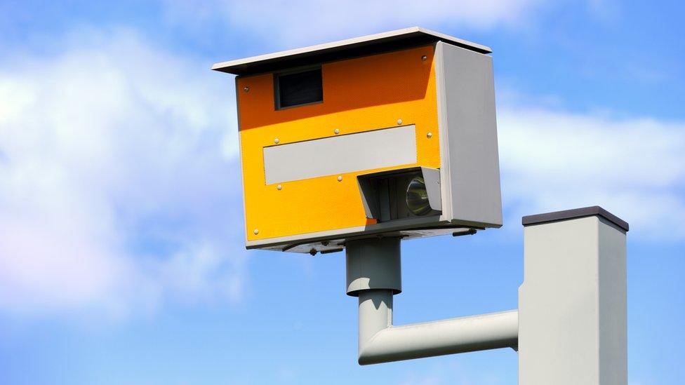 A speed camera