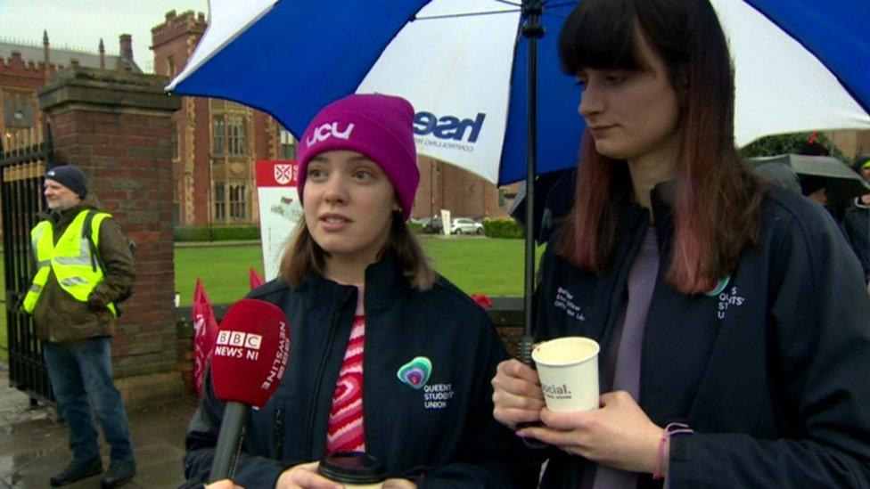 Queen's Students' Union representatives said students supported the strike