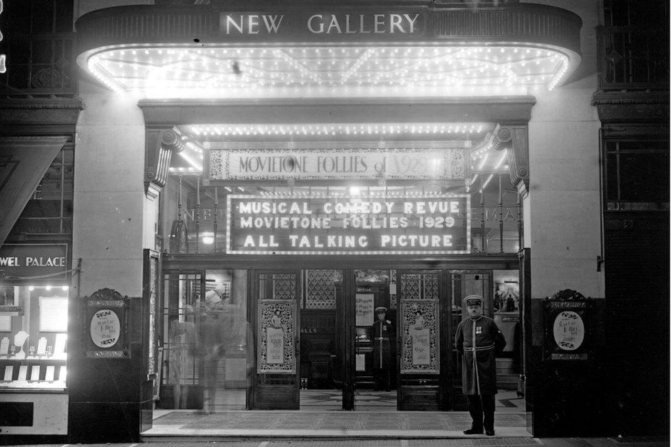 New Gallery Cinema, Regent Street London in 1929