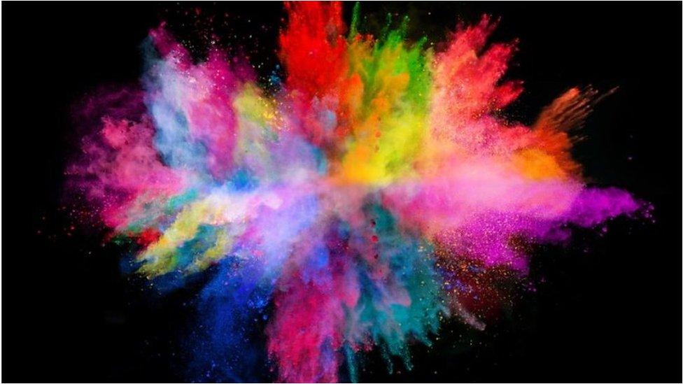 Colour explosion