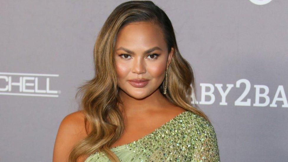 US model and author Chrissy Teigen