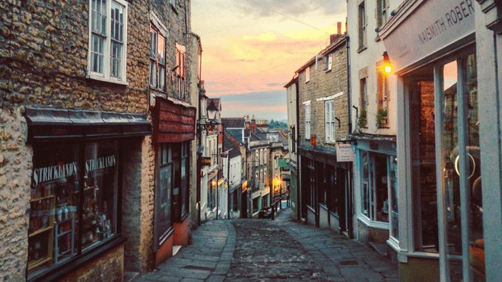 street view of Frome, Somerset