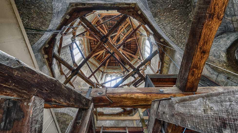 Interior Ely Cathedral Octagon Tower