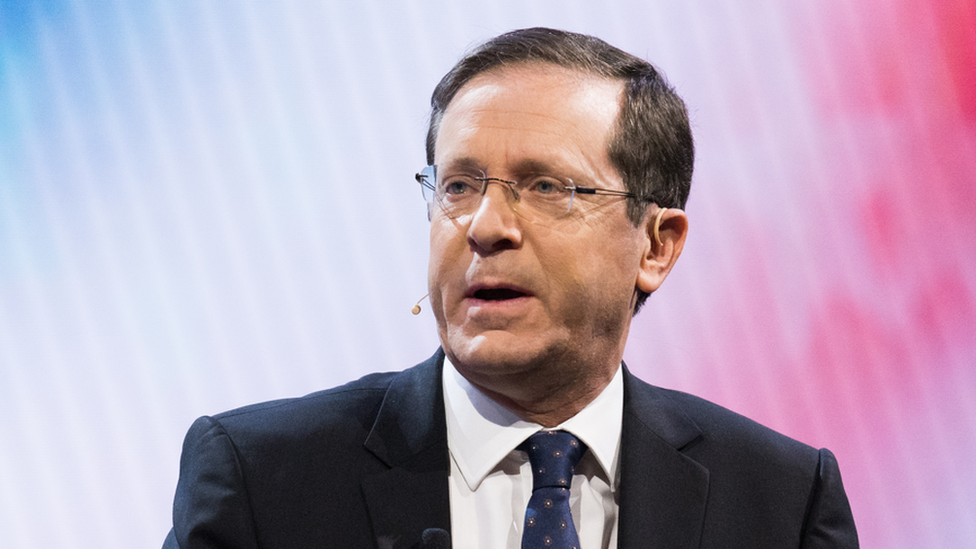 Israeli President Isaac Herzog