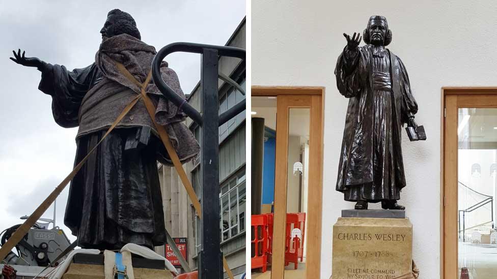 Statue of Charles Wesley