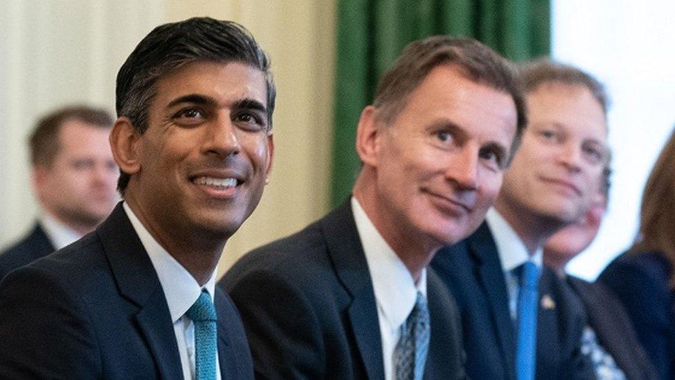 Rishi Sunak and Jeremy Hunt