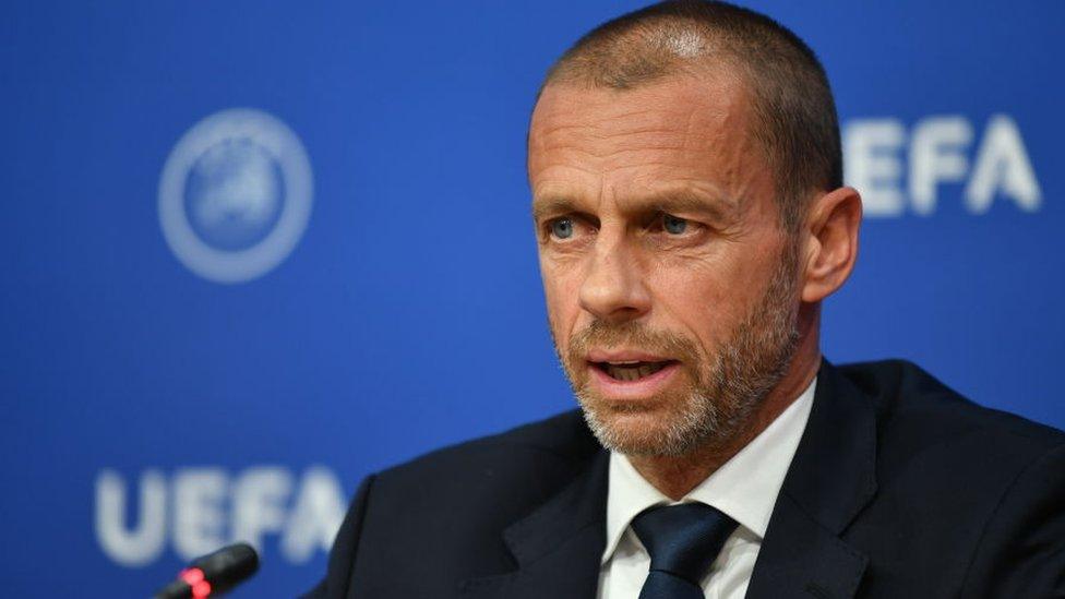 Uefa president aleksander ceferin