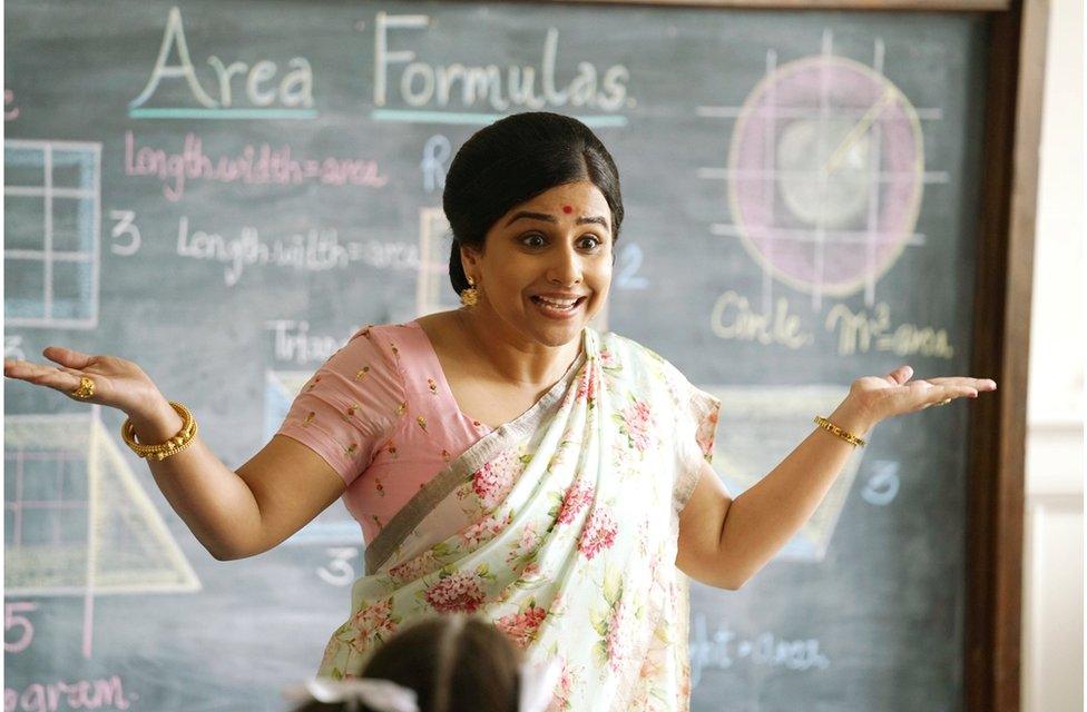 Vidya Balan in and as Shakuntala Devi