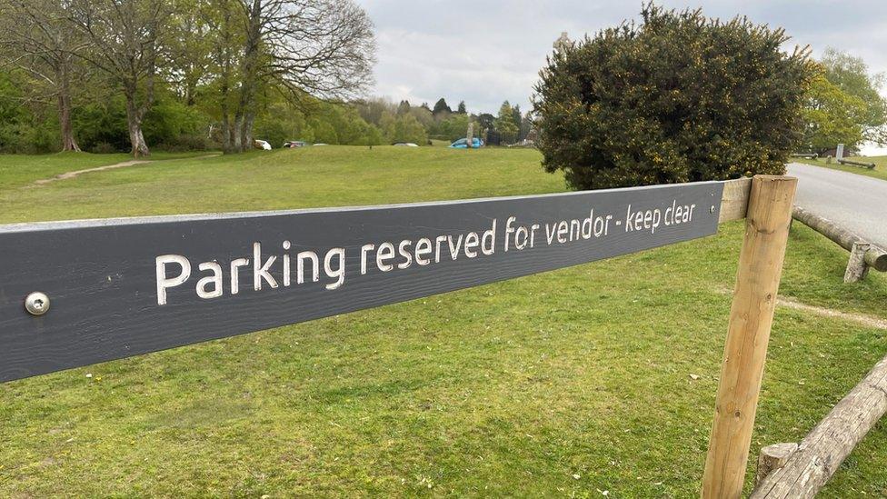 Bolton's Bench car park