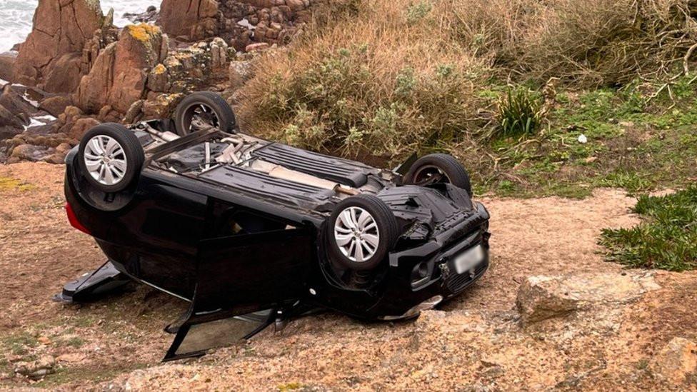 Car at Corbiere