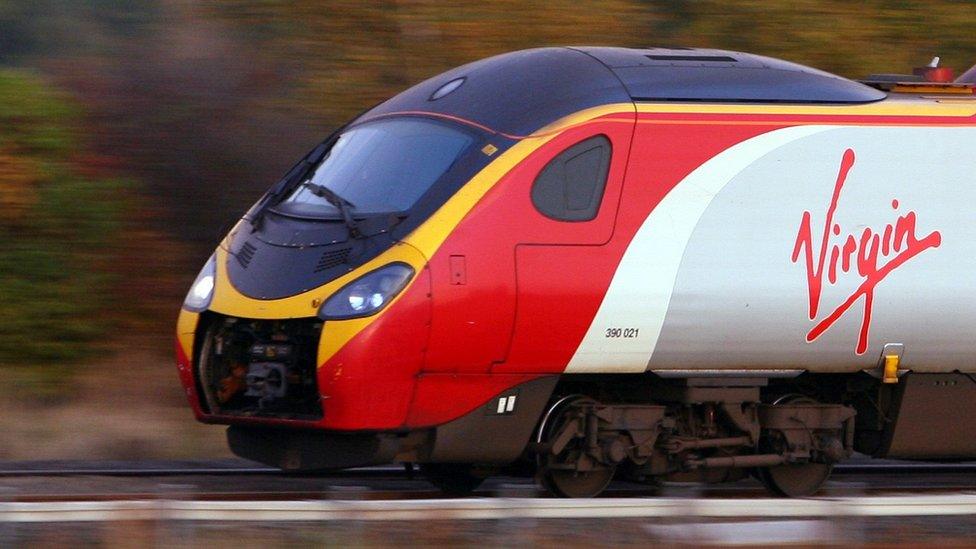 generic image of Virgin train