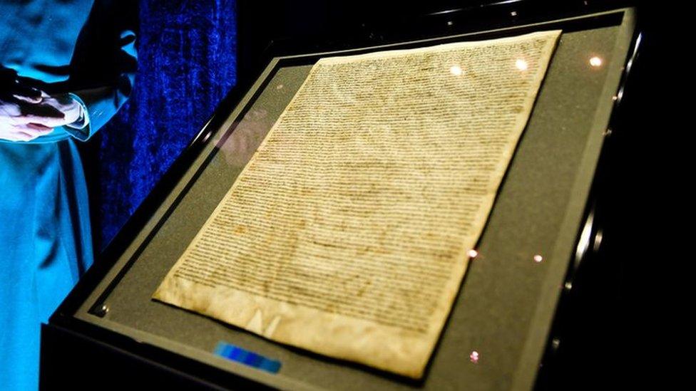 Magna Carta at Salisbury Cathedral