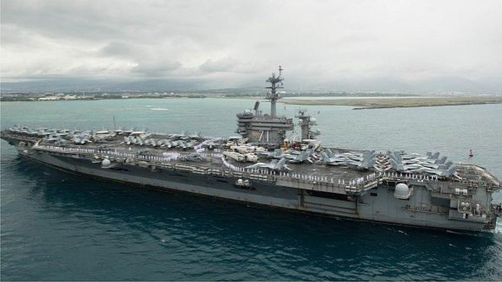 USS Theodore Roosevelt (file photo)