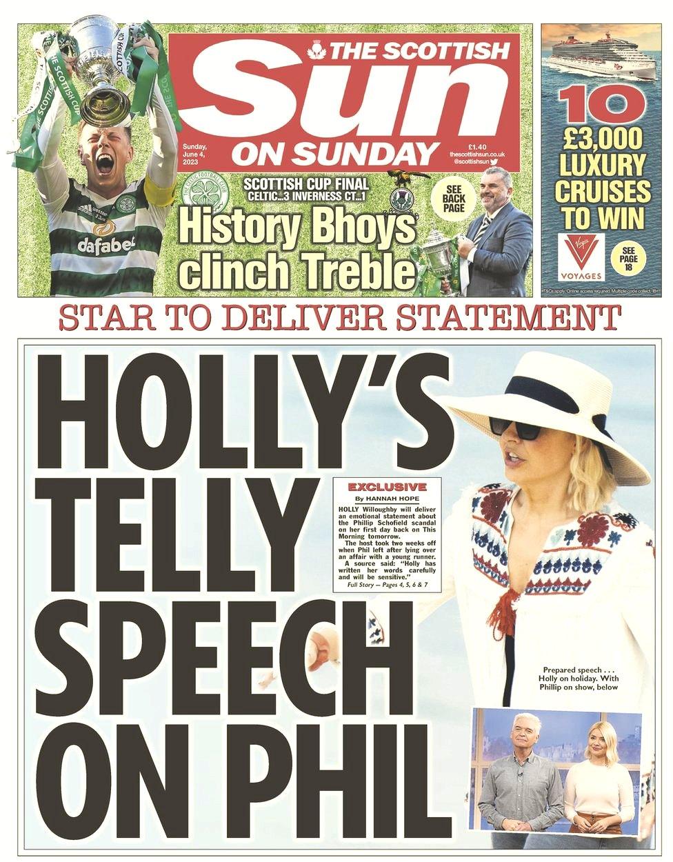 Scotland s Papers Hand Over Covid Texts And Celtic Win The Treble scotland-s-papers-hand-over-covid-texts-and-celtic-win-the-treble