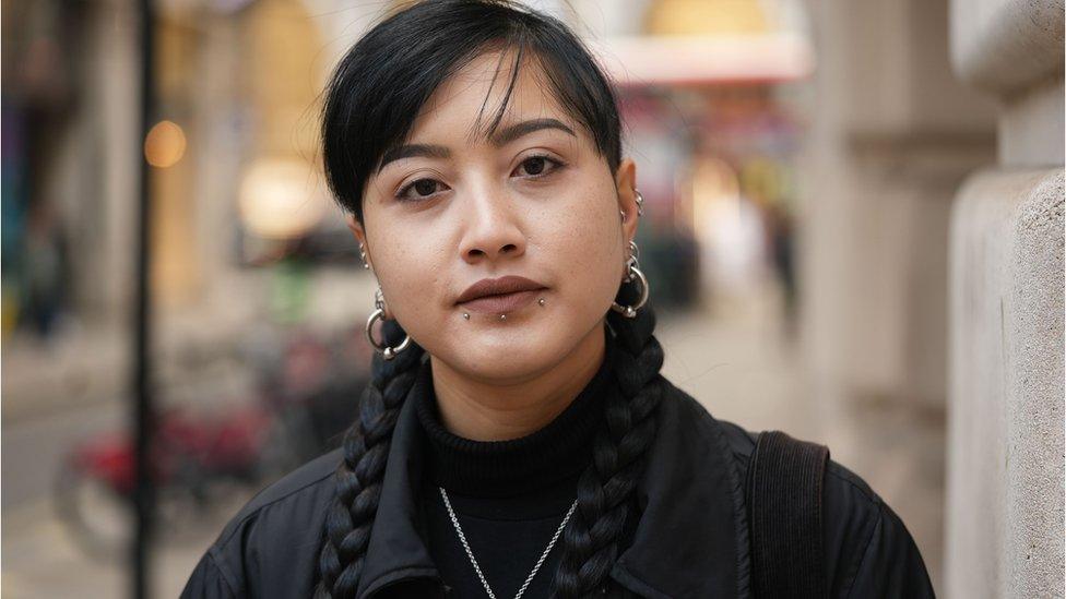 Soe-Myat pictured in Oxford Circus