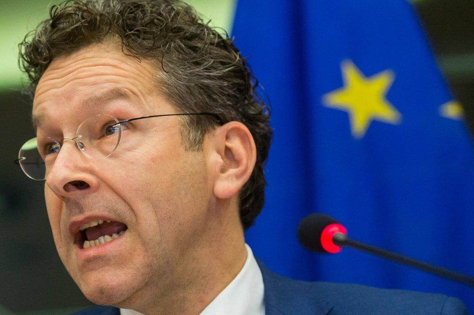 President of Eurogroup, Dutch Finance Minister, Jeroen Dijsselbloem on 21 March