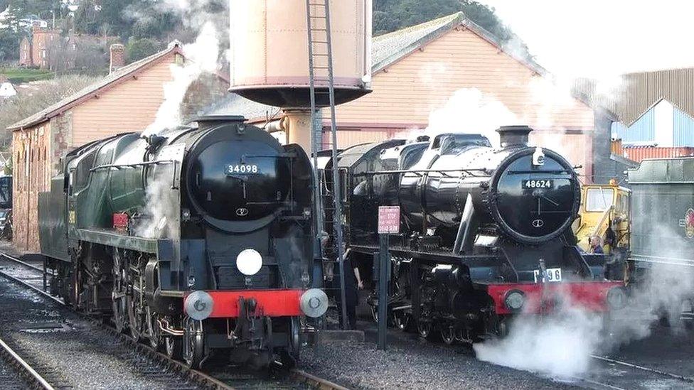 West Somerset Railway line