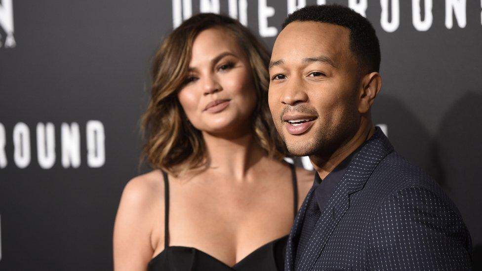 Chrissy Teigen and John Legend