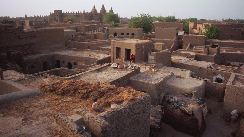 Houses in Djenné