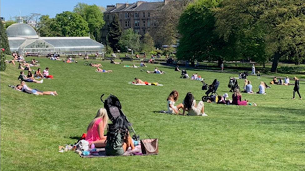 Botanic Gardens in Glasgow