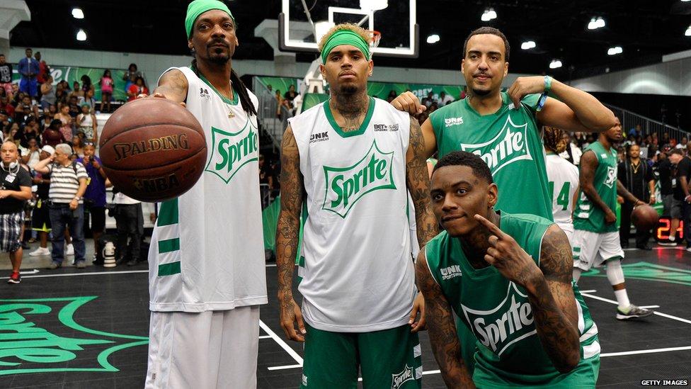 Snoop Dogg, Chris Brown, Soulja Boy and French Montana
