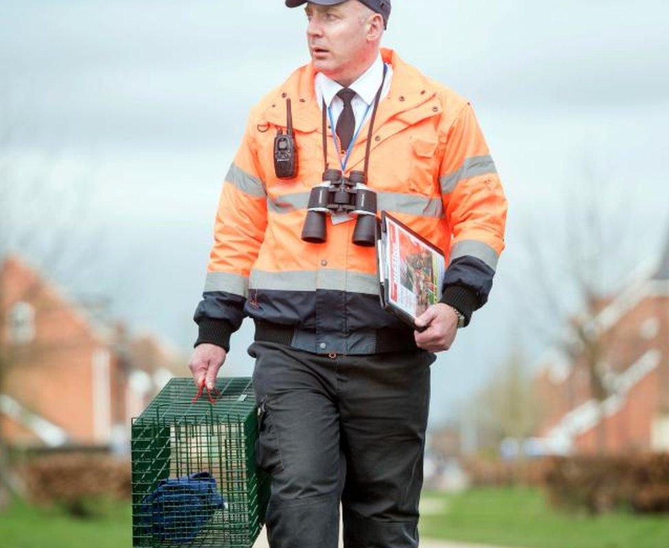 Animal Search UK team member