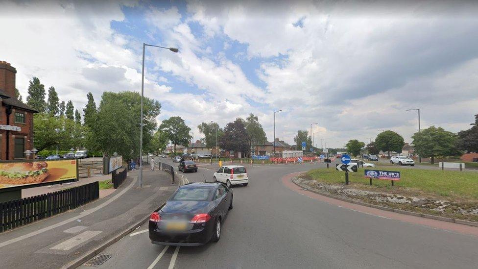 Bordesley Green near the Belchers Lane junction