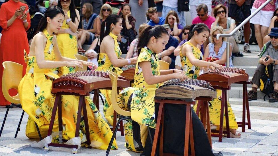 Twenty One Strings Guzheng Ensemble