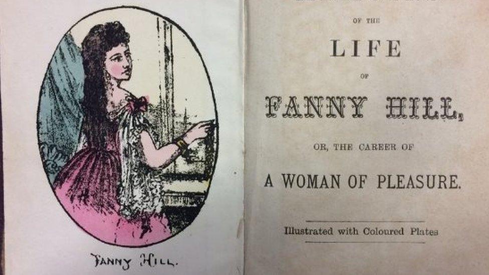 Fanny Hill banned book auction