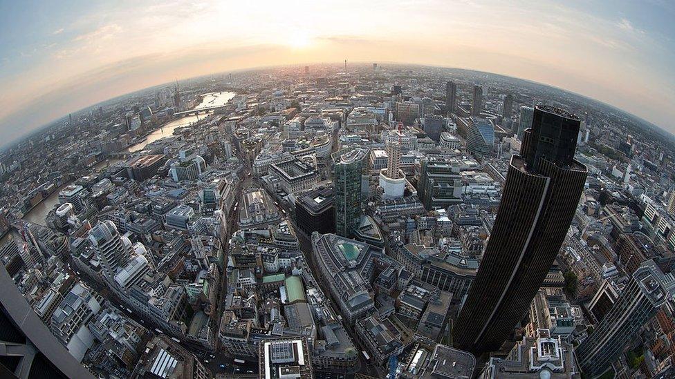 London skyline