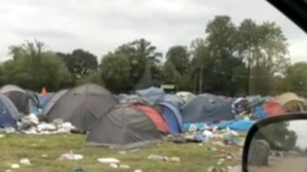 Reading Festival site