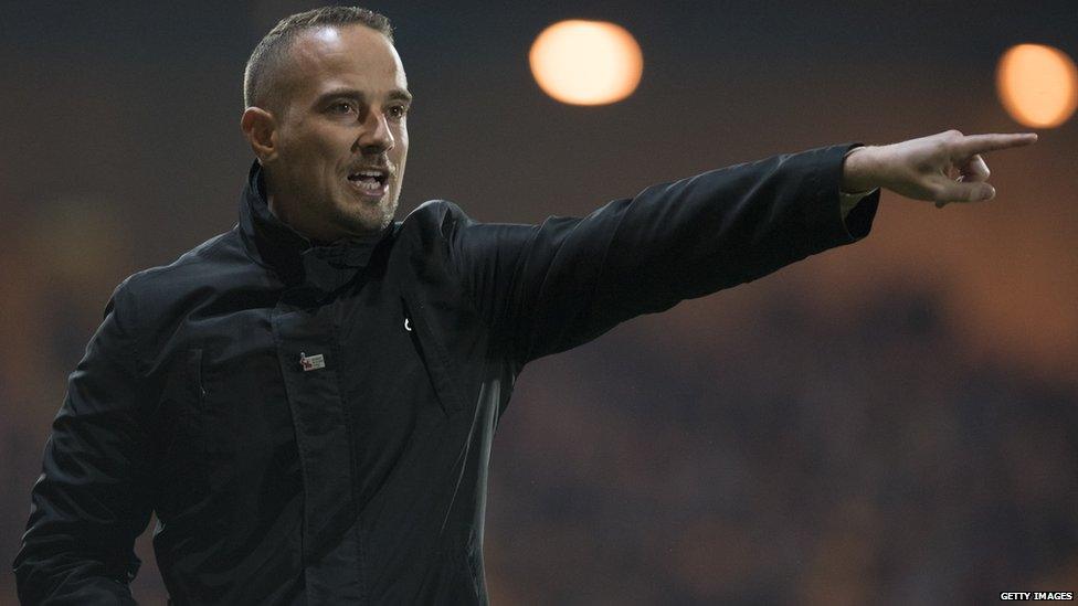 England manager Mark Sampson