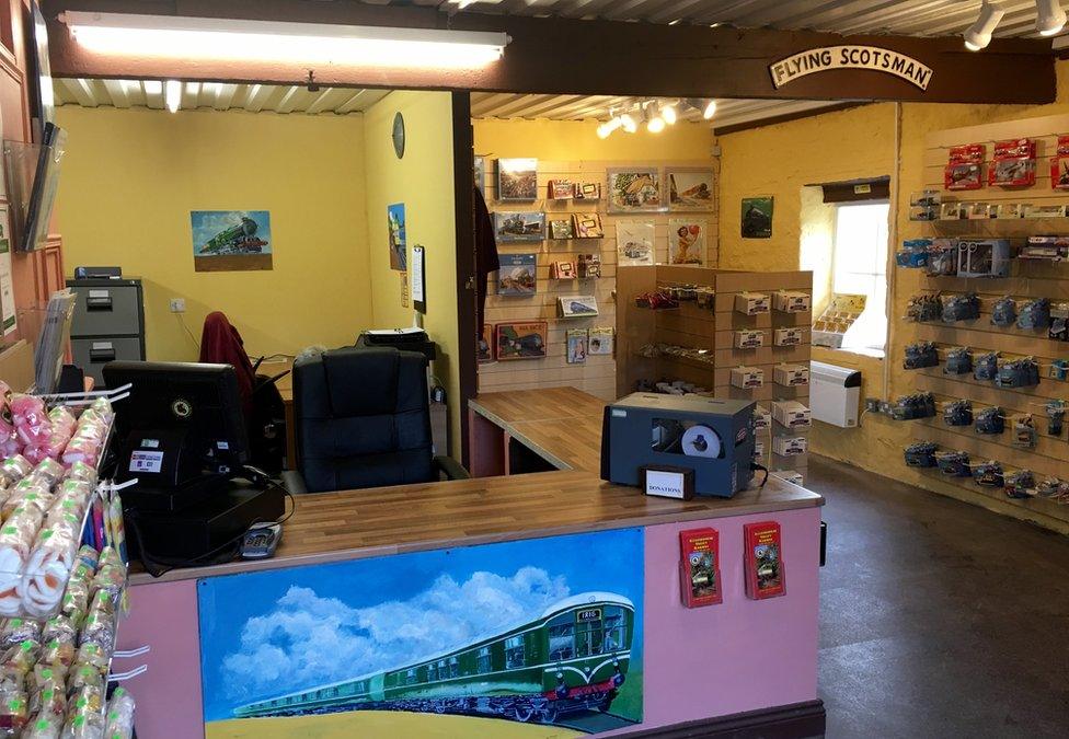 station interior