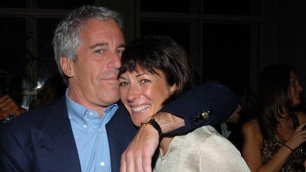 Jeffrey Epstein and Ghislaine Maxwell, New York, 2005