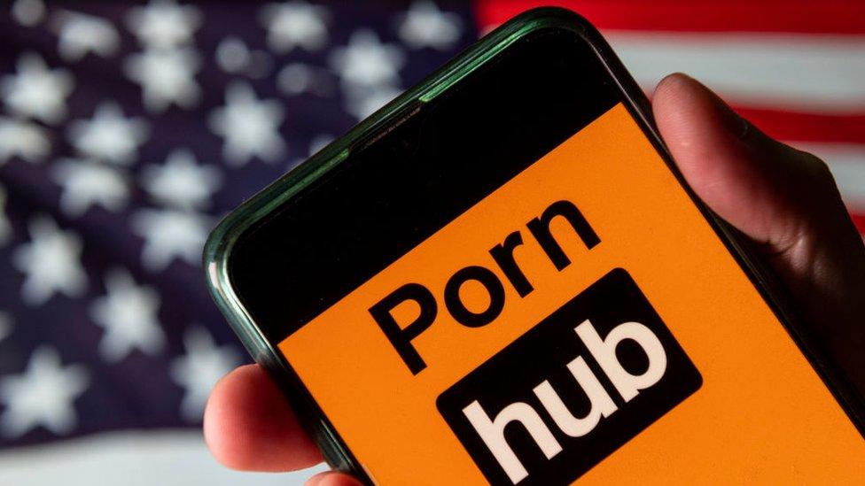 Pornhub sued by 40 Girls Do Porn sex trafficking victims BBC News 