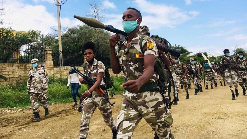 TPLF forces