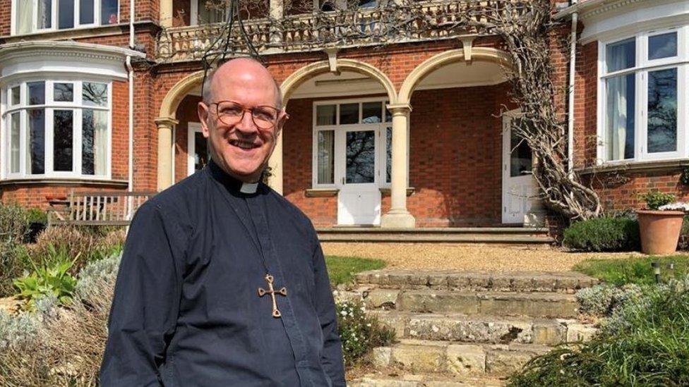 Martin Seeley, the Bishop of St Edmundsbury and Ipswich