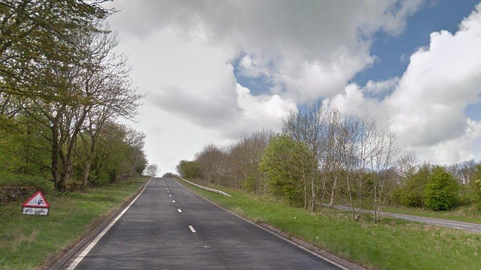 A66 near Baron's Hill