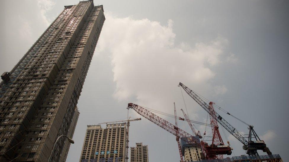 A construction site in Shenyang