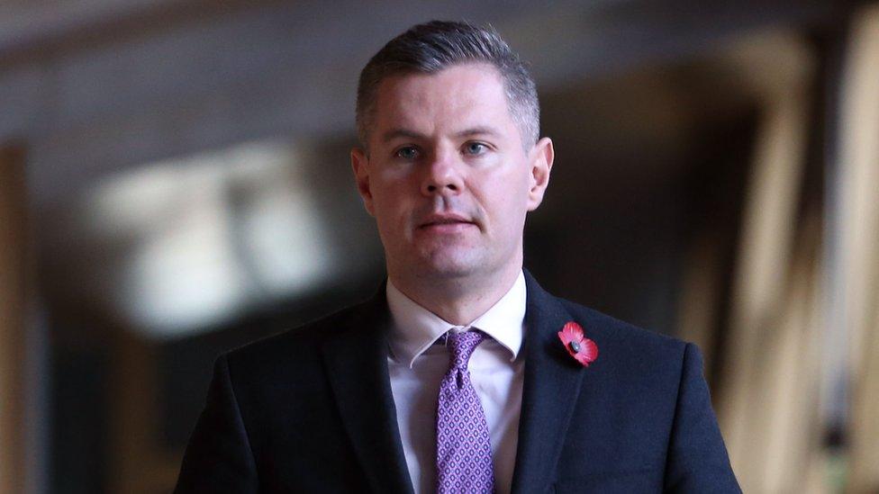 Scotland's finance secretary Derek Mackay