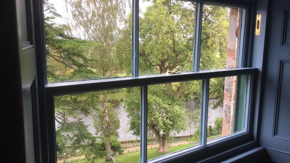 Moat brae window